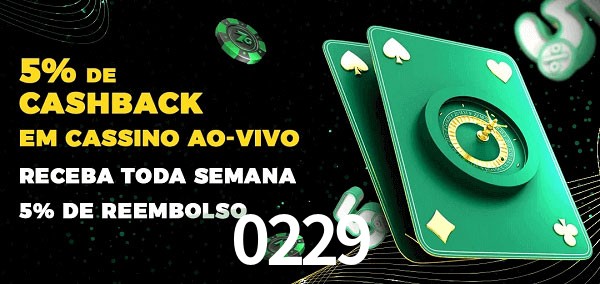 Promoções do cassino ao Vivo 0229