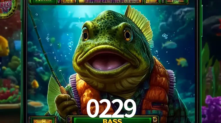 Personagem de peixe pescador do popular jogo de slot com tema de pescaria, uma das emocionantes opções de caça-níqueis para jogar e ganhar no cassino 0229.